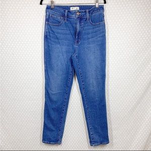 Madewell Curvy Roadtripper Stovepipe Jeans 28T